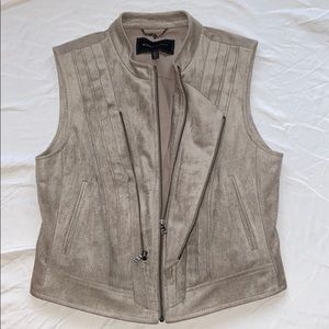 Bcbg suede vest